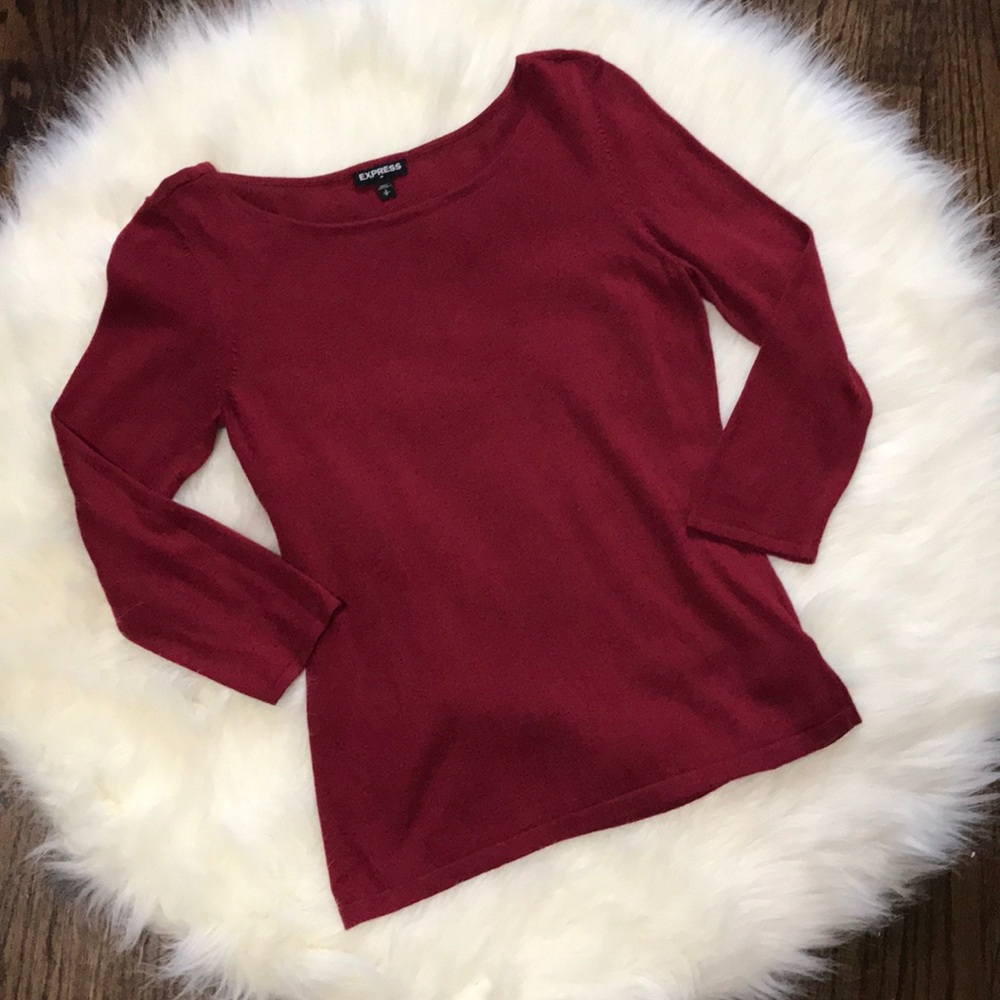 {Express} Basic Lightweight Sweater